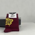 Ponožky vínové s logem Prago Union (Limitovaná edice Moumou) | Fanshop Prago Union